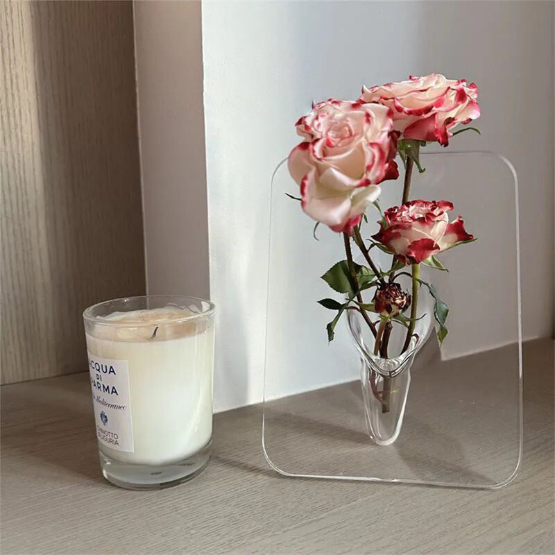 Acrylic Frame Vase