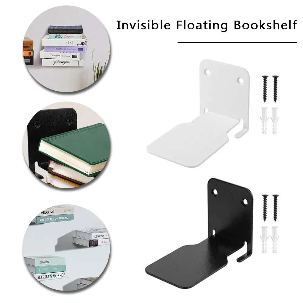 Invisible Floating Bookshelf