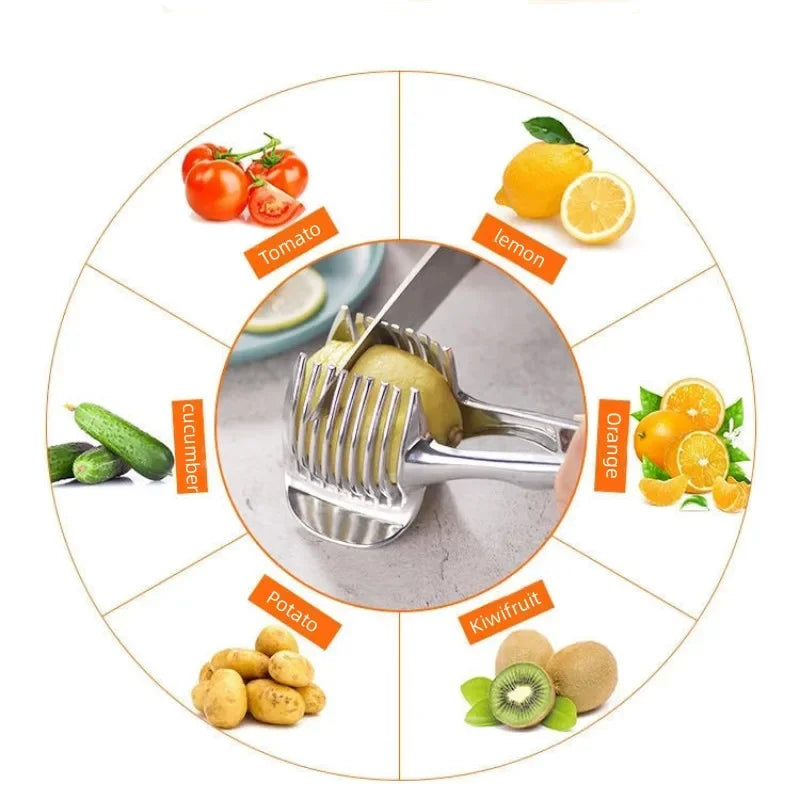 Multi-Functional Stainless Steel Handheld Fruit and Vegetable Slicer