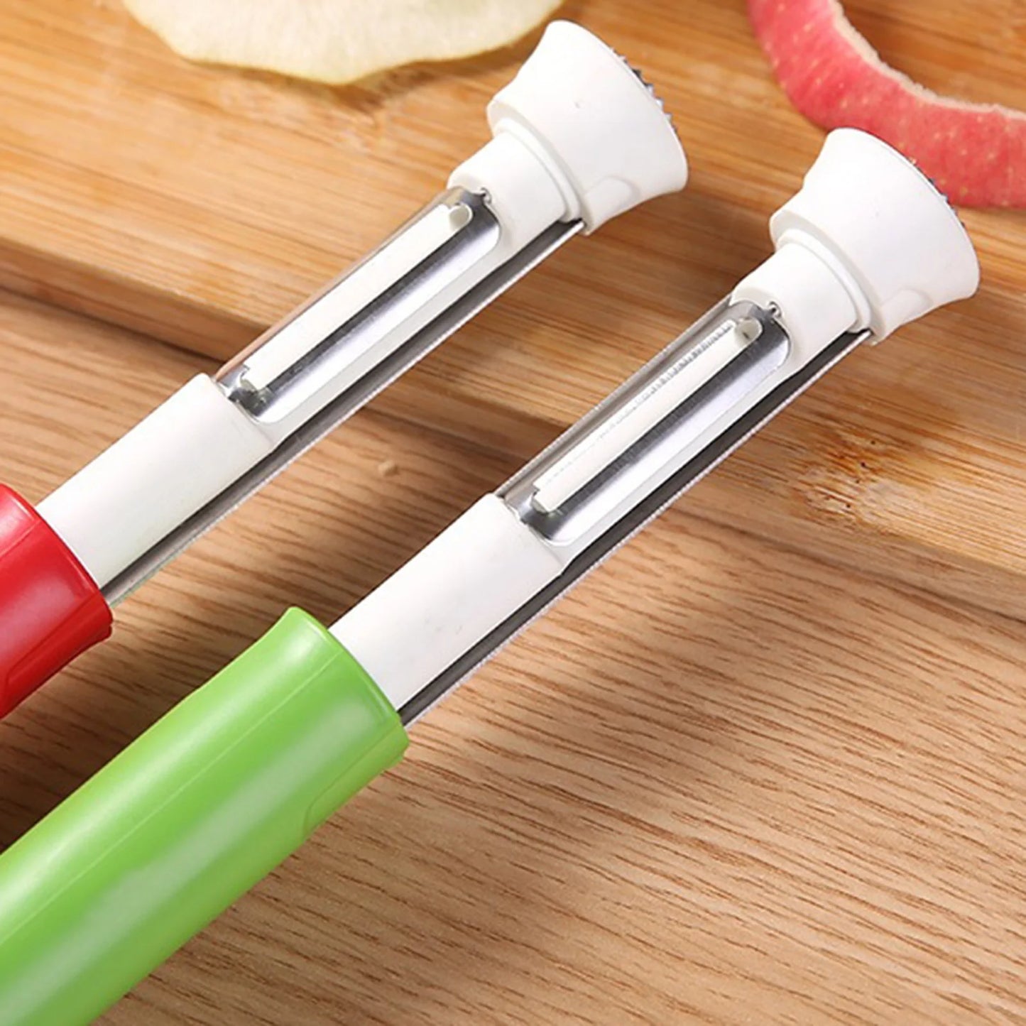 2-in-1 Stainless Steel Fruit Corer and Peeler