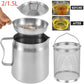 2-in-1 Oil Strainer Pot