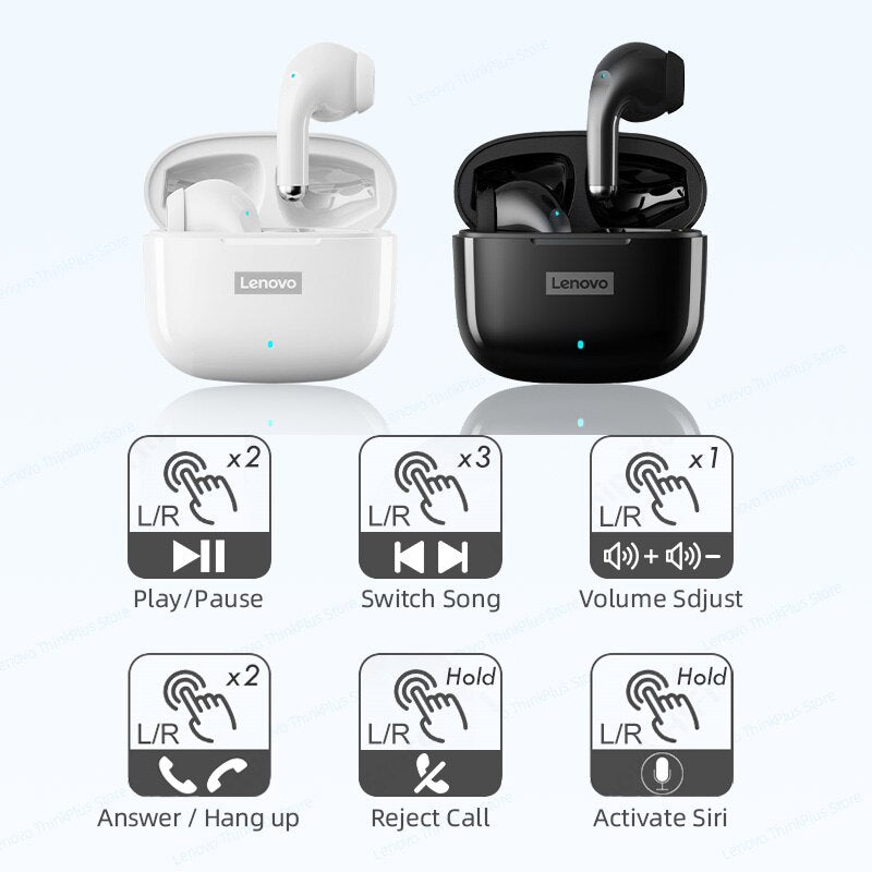 Lenovo LP40 Pro TWS Earphones Wireless Bluetooth