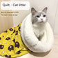 winter cat sleeping bag