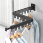 Folding Clothes Hanger Wall Mount