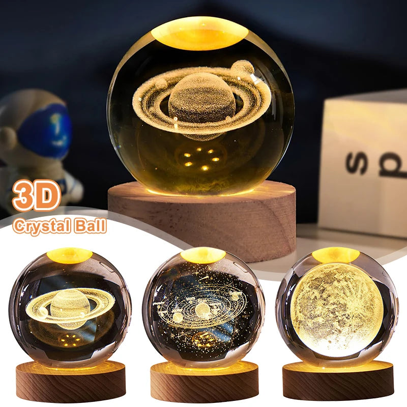 Crystal Lamp Light 3D!