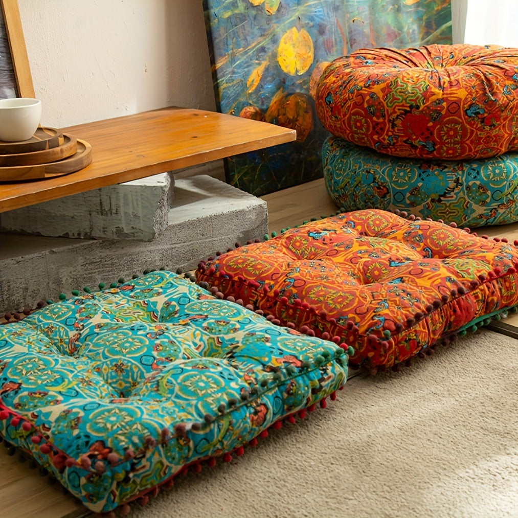 Bohemian Thickened Floor Cushion!