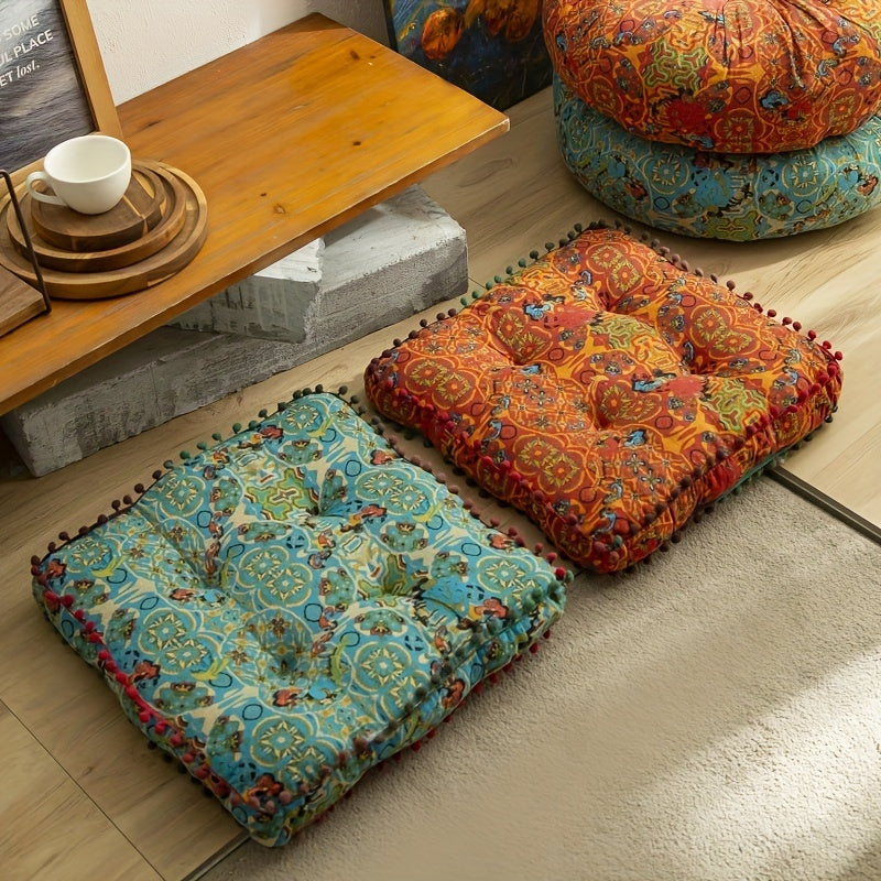 Bohemian Thickened Floor Cushion!