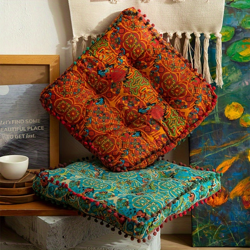 Bohemian Thickened Floor Cushion!