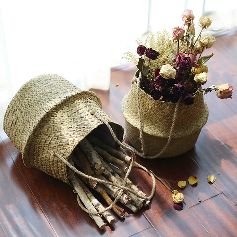 Seagrass Wickerwork Basket