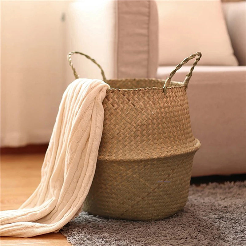 Seagrass Wickerwork Basket