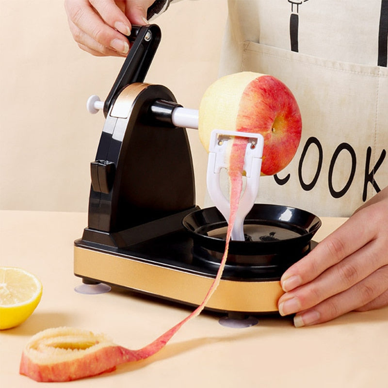 Rotary Fruit Peeler Slicer