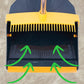 Broom and Garbage Container Set
