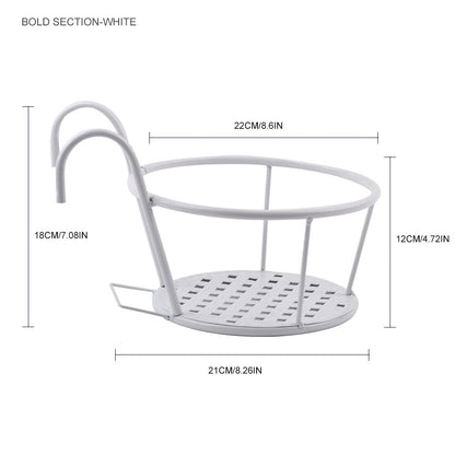 flower- Railing Planter Holder