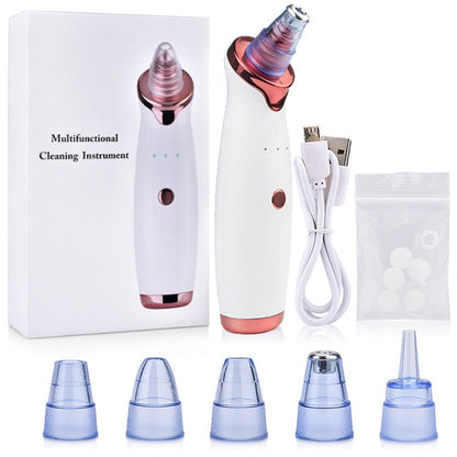 Electric pore cleaner and blackhead remover