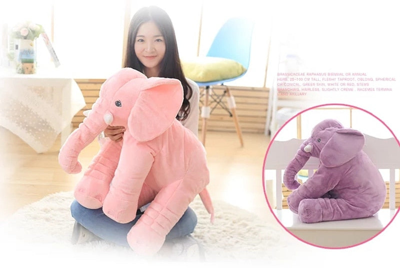 Soft Stuffed Baby Elephant Doll