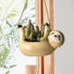 Hanging Sloth Planter