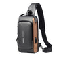 Crossbody Leather Anti-Theft Waterproof Bag