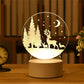 3D Creative Animals Bedside LED Night Lamp