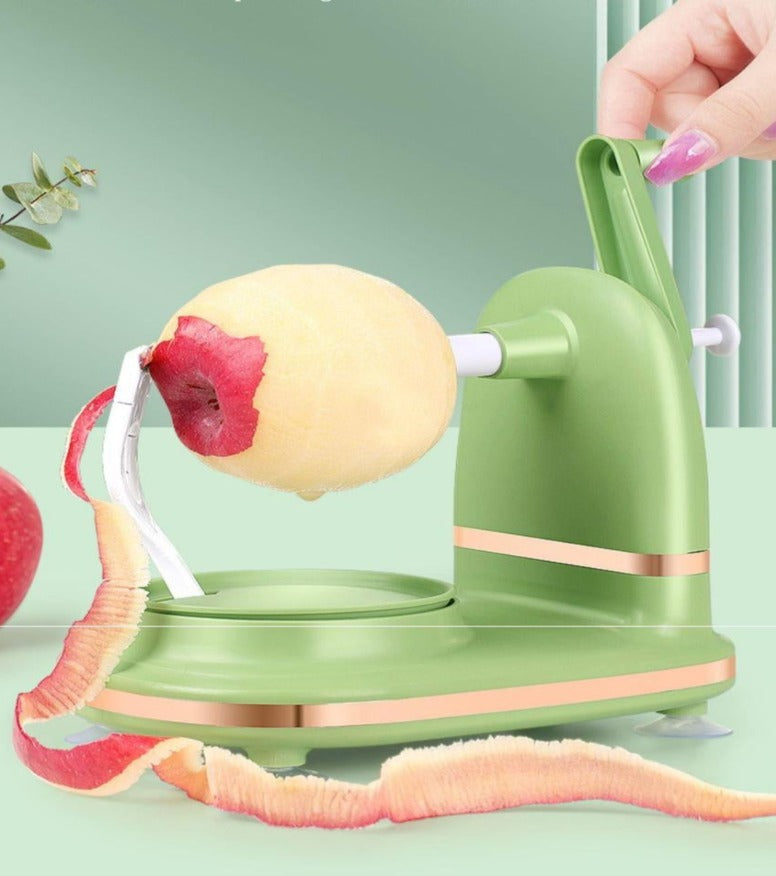 Rotary Fruit Peeler Slicer