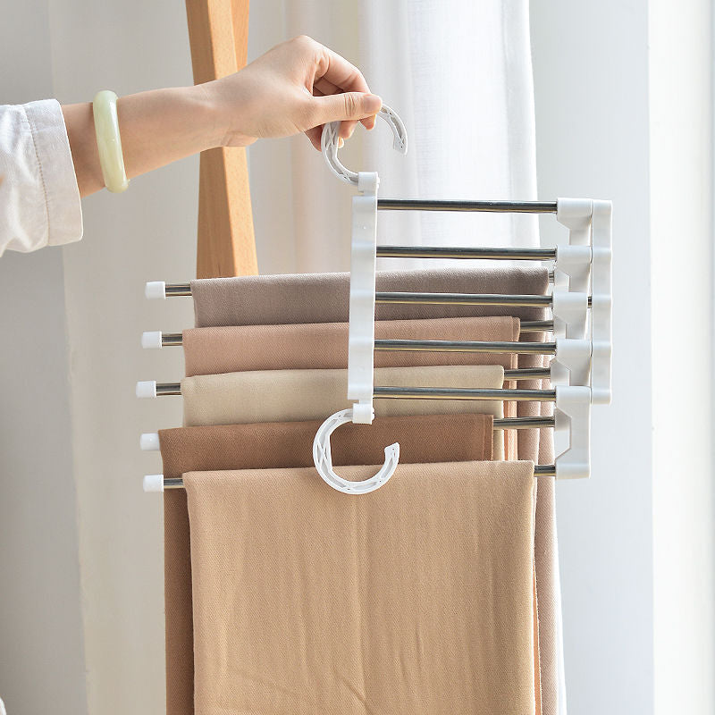 Pants storage online rack