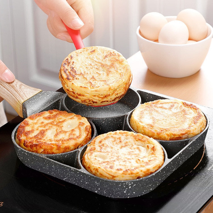 3-4 section Non-stick Grill Pan