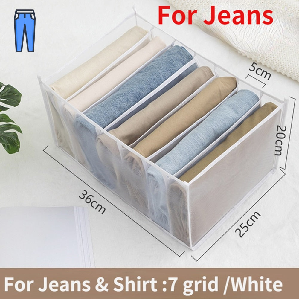 Clothes Organizer Jeans Storage Box