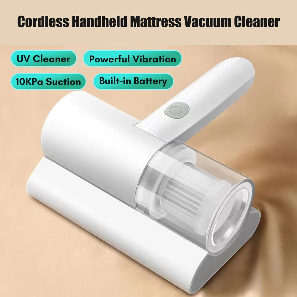 cordless handheld matteress vacuum cleaner