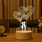 3D Creative Animals Bedside LED Night Lamp