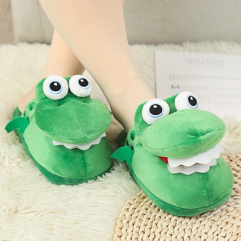 Funny Crocodiles Slippers