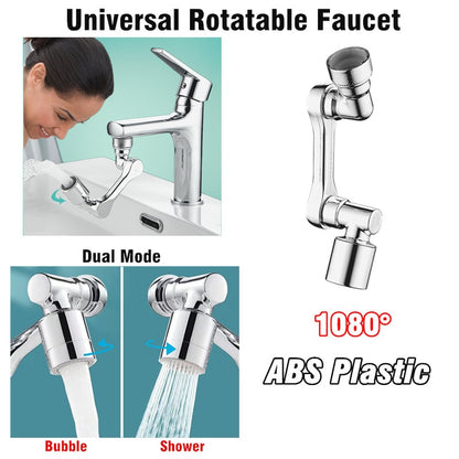 Full Rotating Universal Faucet Tap Extender