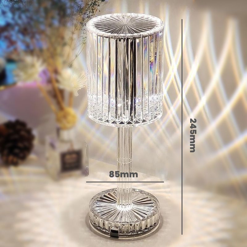 Diamond Glow Crystal Table Lamp