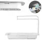 telescopic sink storage rack