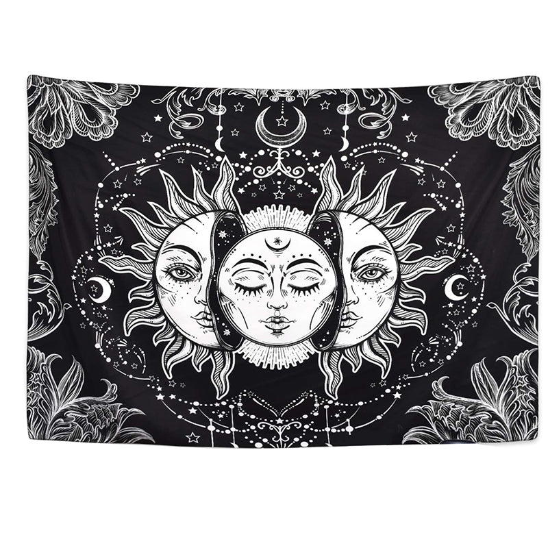 Moon Mandala Tapestry