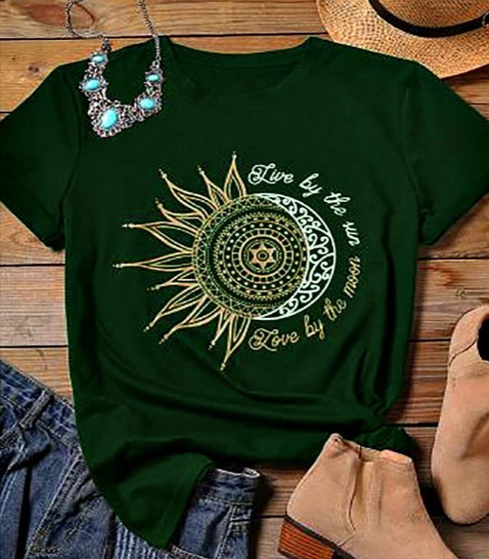 Sun & moon t-shirt