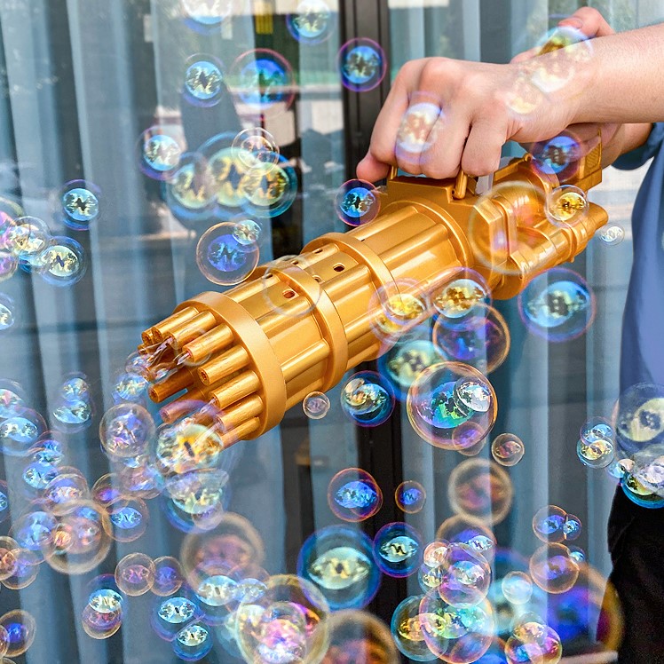 Automatic Gatling Bubble Gun