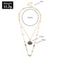 Boho style Eye Necklace