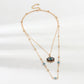 Boho style Eye Necklace