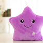 LED Light Toys For Kids-Luminous and Glowing Star Pillow