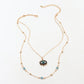 Boho style Eye Necklace