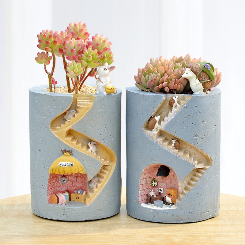 Decorative Animal Resin Flower pot