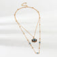 Boho style Eye Necklace