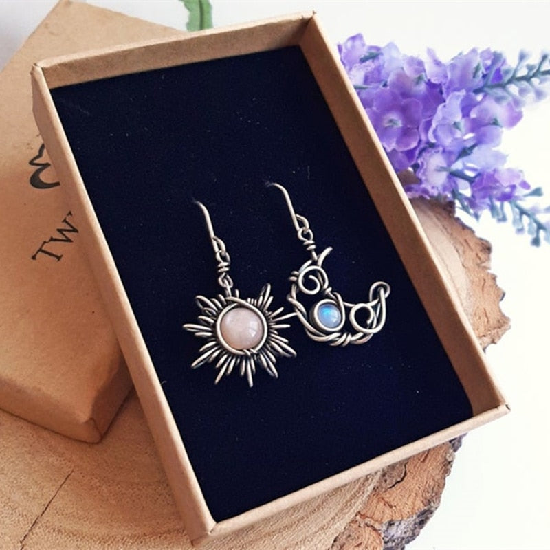 Sun & Moon Earrings