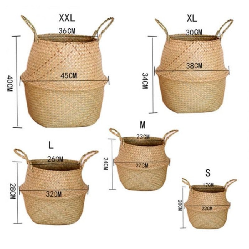 Seagrass Wickerwork Basket