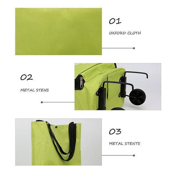 2 In 1 Foldable Shopping Bag