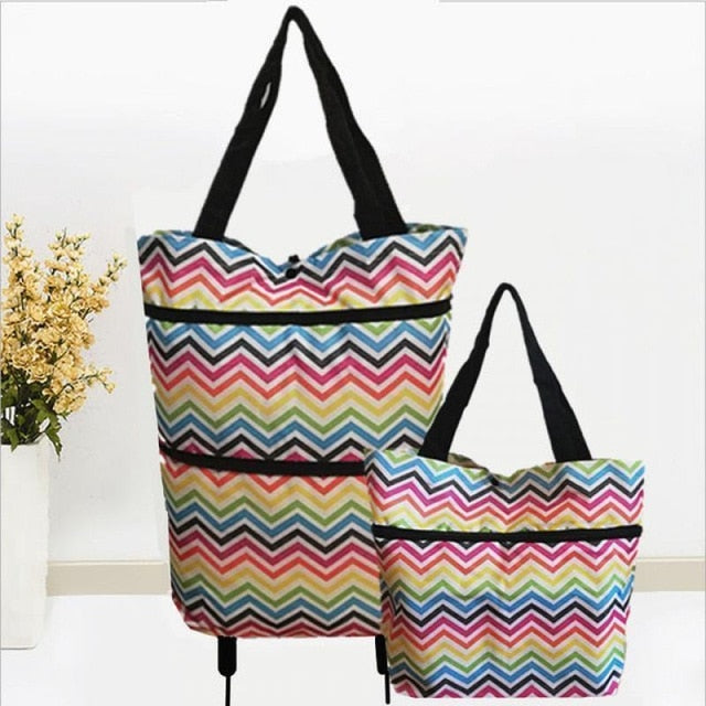 2 In 1 Foldable Shopping Bag