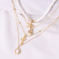 Patricia Boho Starfish & Shell Layered Necklaces