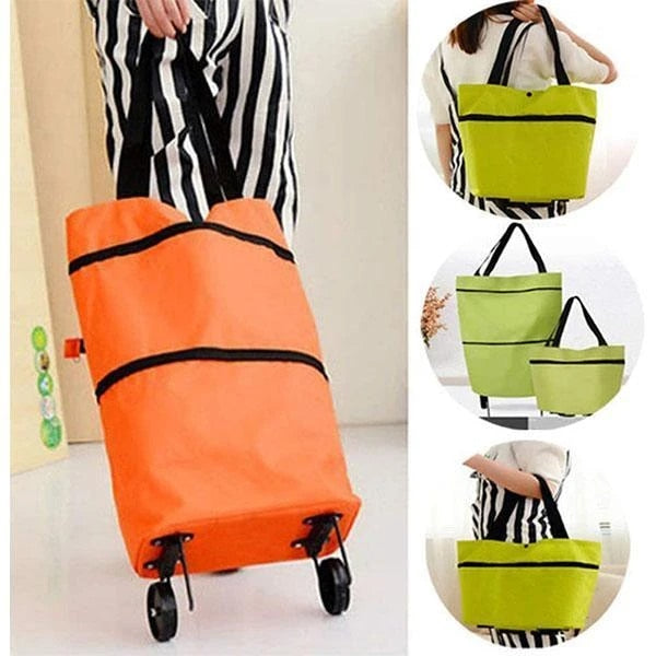 2 In 1 Foldable Shopping Bag