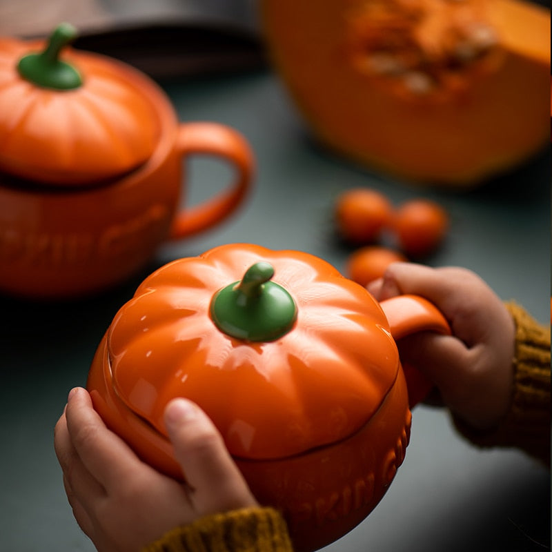 Pumpkin Mugs