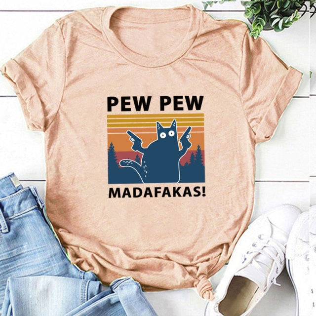 Pew pew Madafakas T-shirts
