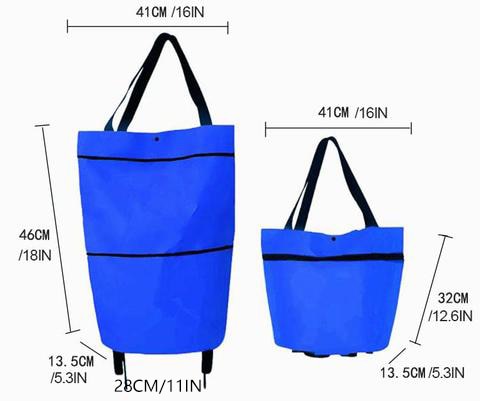 2 In 1 Foldable Shopping Bag